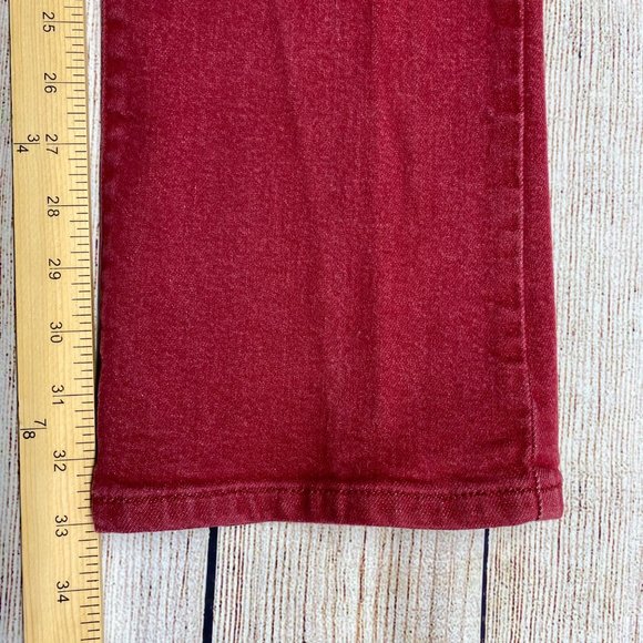 CASLON Red Stretch Denim Jeans 4L - Picture 11 of 13